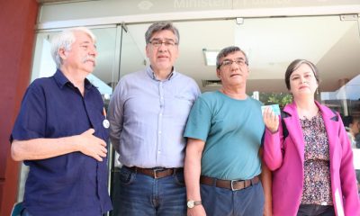 La denuncia fue presentada por candidatos de Frente Guasu Ñemongueta. Foto: Gentileza.