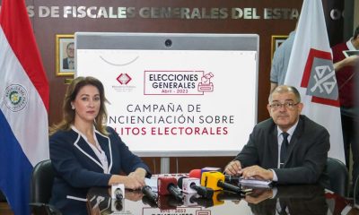 Autoridades de la Fiscalía dieron el anuncio en conferencia de prensa. Foto: Ministerio Público.