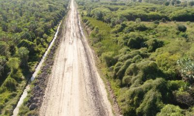 En estas condiciones se encuentra actualmente la ruta PY12. Foto: MOPC