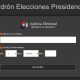 Padrón electoral para consulta en donde votar. Foto: Captura de pantalla.