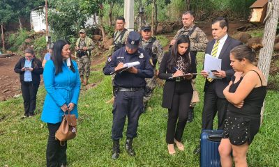 Procedimiento fiscal en rescate del menor. Foto: Ministerio Público