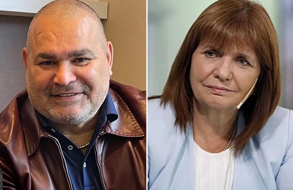 José Luis Chilavert y Patricia Bullrich. Foto: La Nación de Argentina