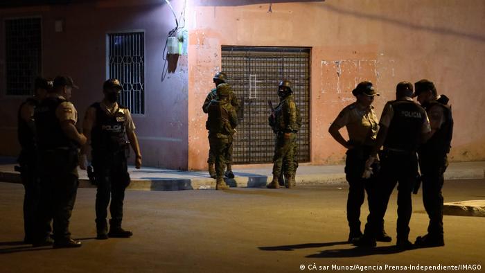 Un tiroteo dentro de la Penitenciaría del Litoral, la cárcel más poblada del país, duró varias horas. Foto: DW