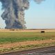 Una gigantesca columna de humo se elevó sobre la granja ganadera de Southfork, en Texas. Foto: DW