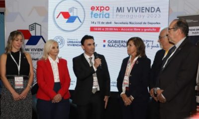 La apertura al evento realizada ayer viernes contó con la presencia del ministro de la Vivienda, Carlos Pereira, además de otras autoridades del Gobierno. Foto: Agencia IP