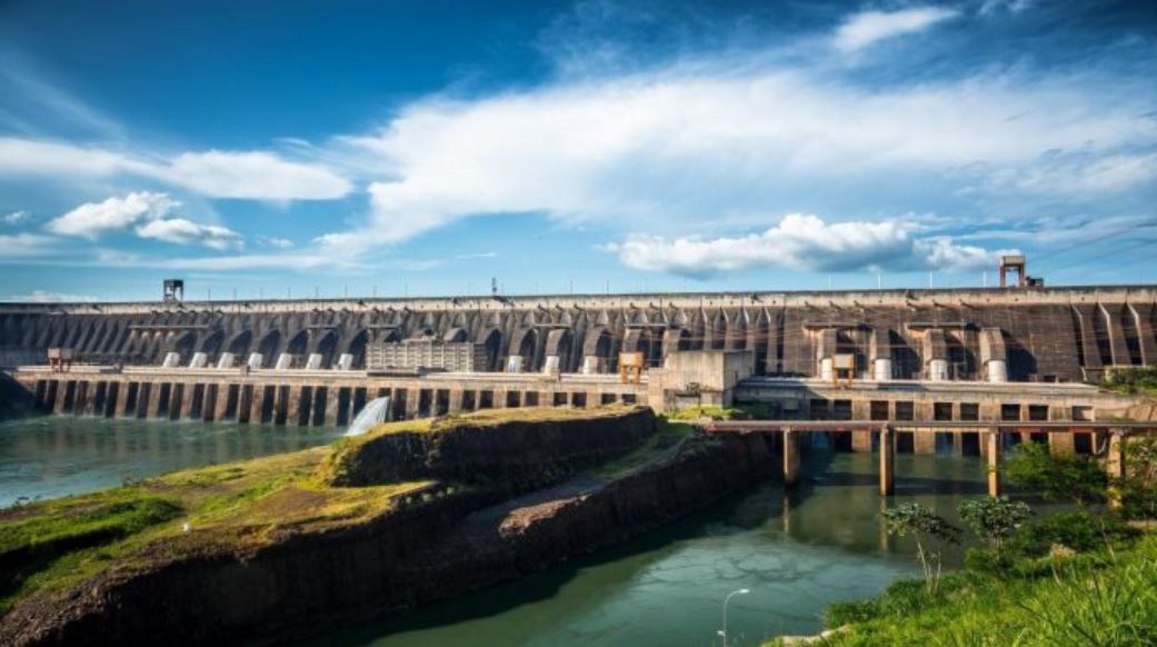 La Central Hidroeléctrica de Itaipu Binacional. Foto: Itaipú