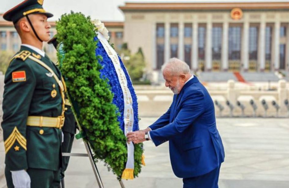 Lula da Silva tras su visita a China. Foto: Télam