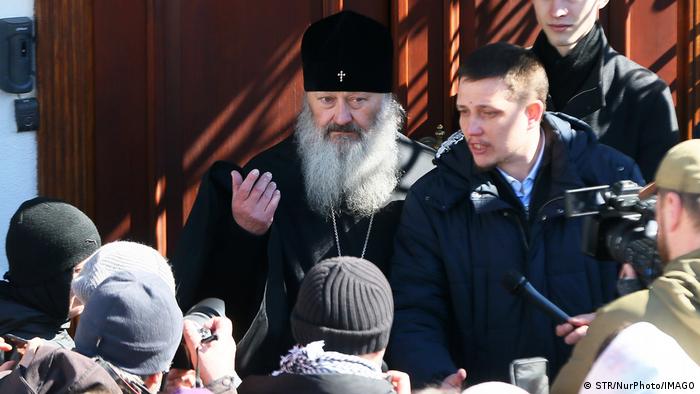 Abad del Monasterio de las Cuevas de Kiev, el mitropolita Pavlo (Lebid). Foto: DW