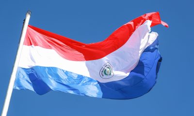 Bandera paraguaya. Foto: Gentileza - Presidencia.
