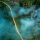 Toma aérea de la Amazonía. Foto: DW.