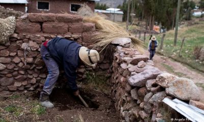 Habitantes de zona minera Cusco, Perú. Foto: DW.