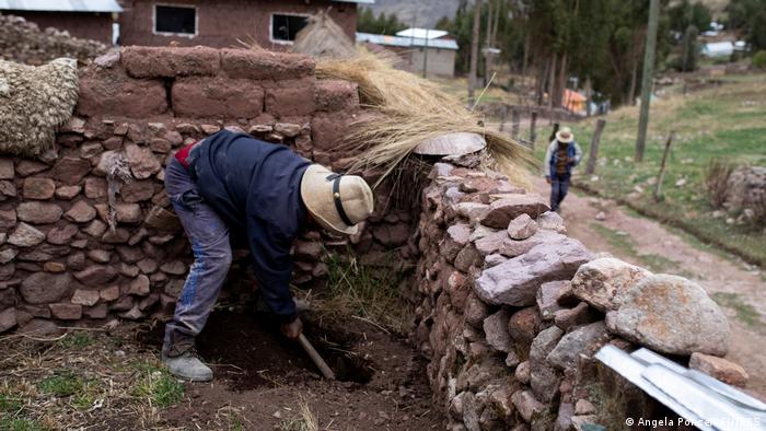 Habitantes de zona minera Cusco, Perú. Foto: DW.