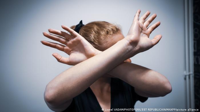 Víctima de violación sexual. Foto refencial. DW.