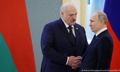 Alexander Lukashenko y Vladimir Putin. Foto: DW.