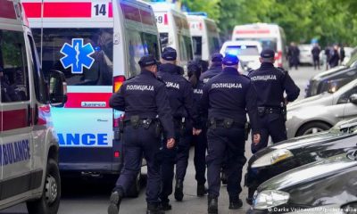 Policía de Serbia. Foto: DW