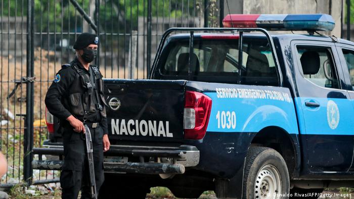 Policía de Nicaragua. Foto: DW