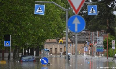 Inundación en Italia. Foto: DW.