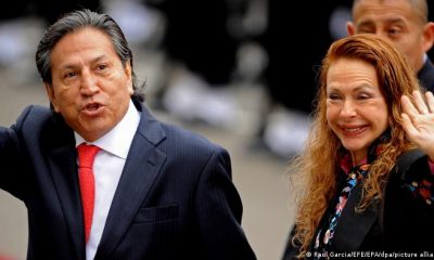 Alejandro Toledo y su esposa Eliane Karp. Foto: DW.