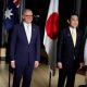 Joe Biden (Estados Unidos), Anthony Albanese (Australia), Fumio Kishida (Japón) y Narendra Modi (India). Foto de la reunión del grupo Quad celebrada en paralelo a la cumbre del G7. Foto: DW.