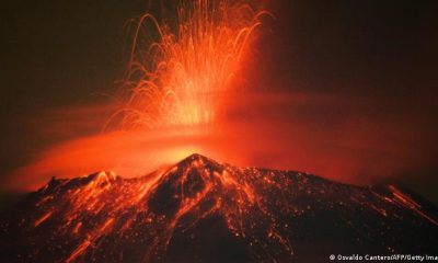 Volcán Popocatépetl. Foto: DW.