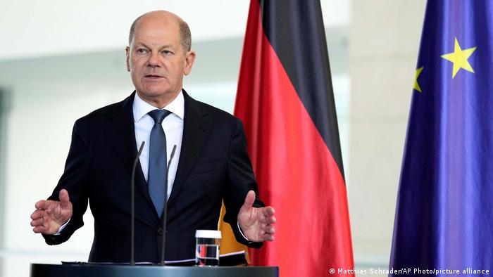 Olaf Scholz,. Foto: DW.