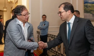 Gustavo Petro y Francisco Barboza. Foto: El Español.