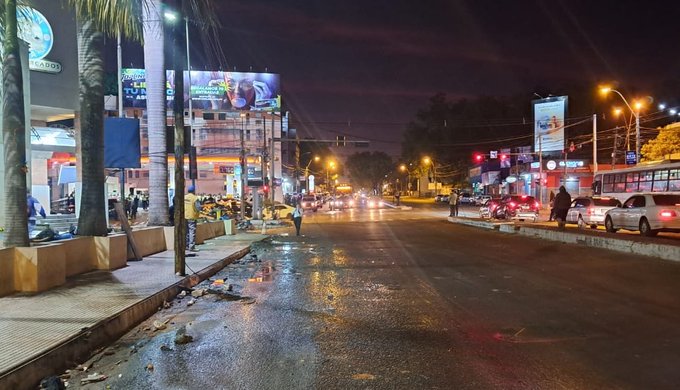 Avenida Eusebio Ayala. Foto: Radio Cáritas.