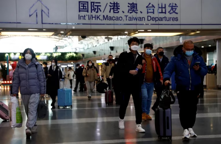 Aeropuerto de China. Foto:Infobae