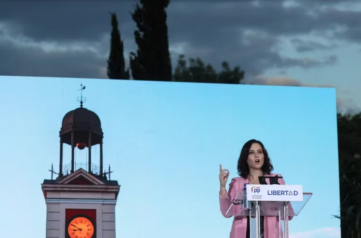 Isabel Díaz Ayuso. Foto: Infobae.