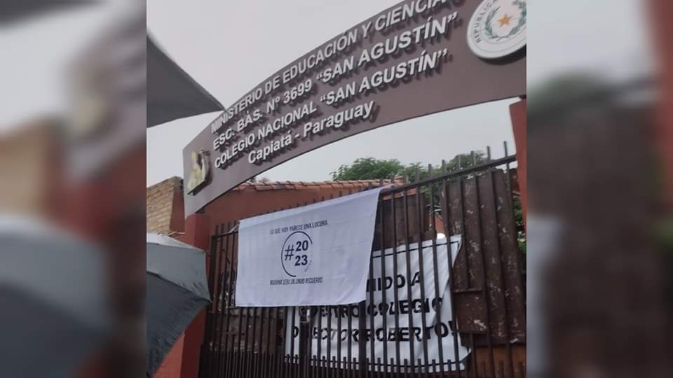 Colegio San Agustín de Capiatá. Foto: Ahora Py.