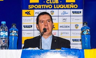 Daniel Rodríguez, presidente de Sportivo Luqueño. Foto: @SpLuquenOficial.