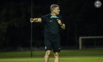 Diego Aguirre, director técnico de Olimpia. Foto: @elClubOlimpia.