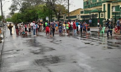 Imagen de archivo de manifestaciones frente al INDI. Foto: @OsvaldoCaceres