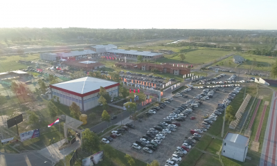 Vista aérea de la Feria Construtecnia. Foto de archivo - gentileza.