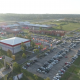 Vista aérea de la Feria Construtecnia. Foto de archivo - gentileza.