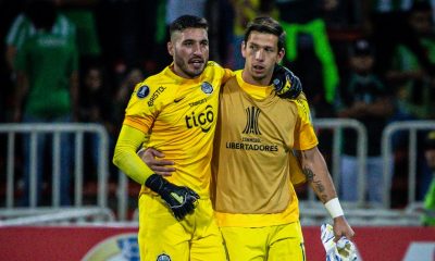 Gastón Olveira y Juan Espínola. Foto: @elClubOlimpia.