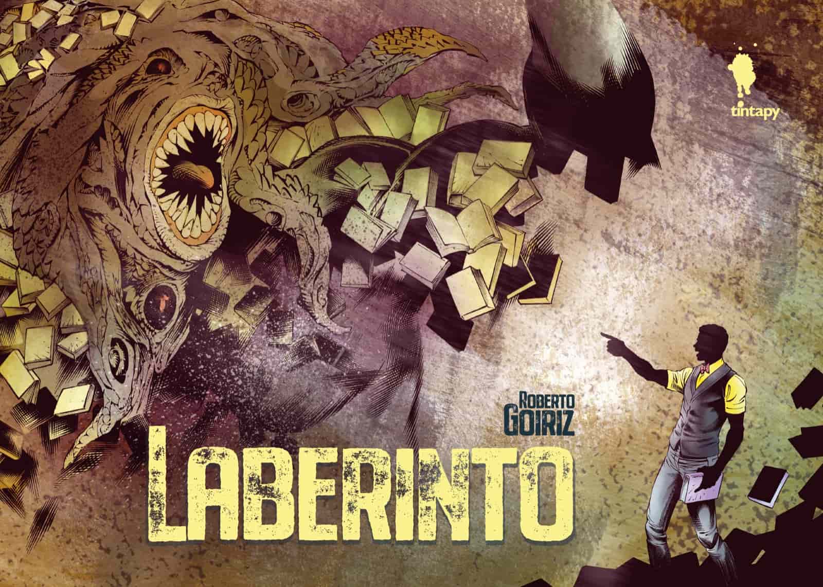 Portada de "Laberinto", de Roberto Goiriz. Cortesía