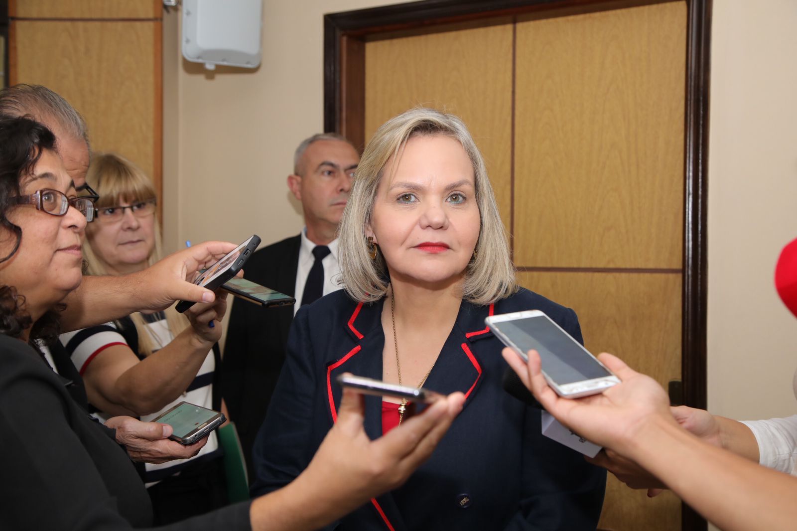 Senadora Lilian Samaniego. Foto: Gentileza.