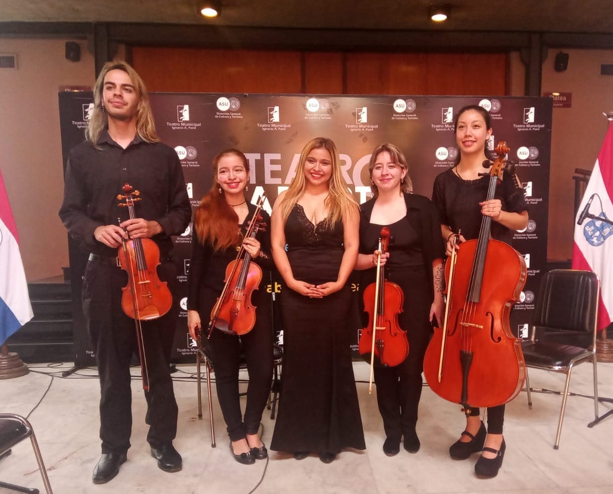 Alumnos de la Licenciatura en Música del ISBA. Cortesía