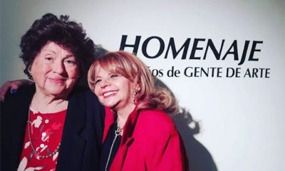 Irma Gorostiaga (izquierda) junto a Liliana Segovia. Cortesía
