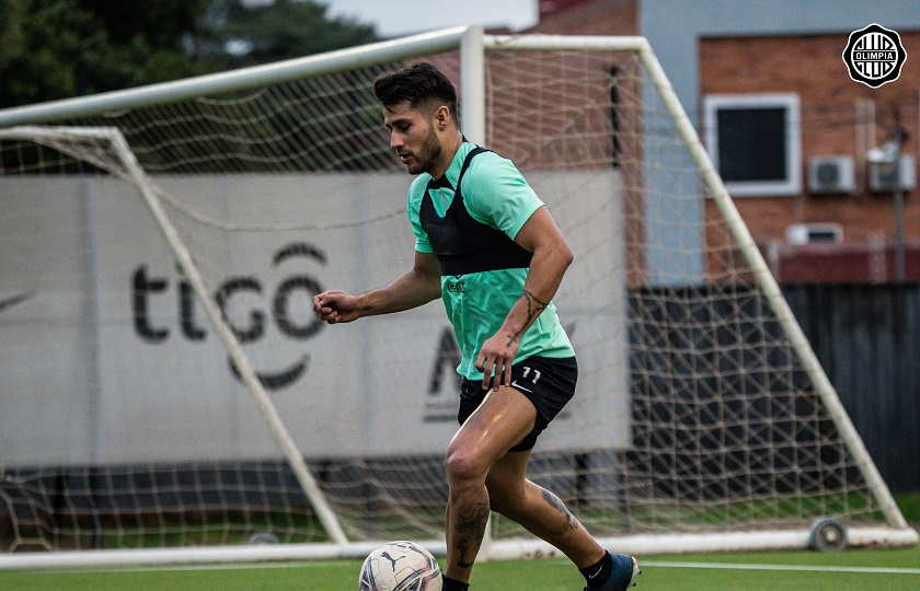 Iván Torres. Foto: @elClubOlimpia.