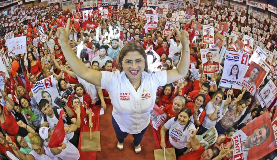 Liz Meza fue confirmada como gobernadora de Concepción. Foto: ANR.