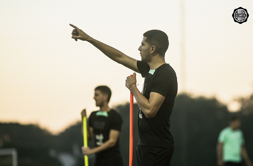 Mateo Gamarra. Foto: @elClubOlimpia.