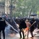 Marcha del 1 de mayo en Parí, Francia. Foto: Clarín