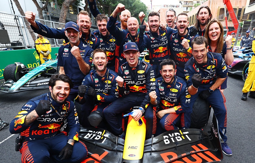 Equipo de Red Bull. Foto: @F1.