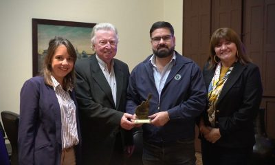 Reunión de Sonidos de la Tierra con el ministro de la SNC. Cortesía