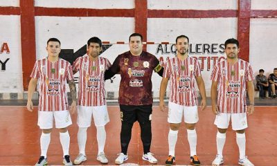 Quinteto del Sportivo José Meza. Foto: Gentileza.