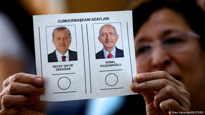 El actual mandatario del país Recep Tayyip Erdogan ganó la primera vuelta y podría asegurarse la reelección, tras 20 años en el poder. Foto: DW.