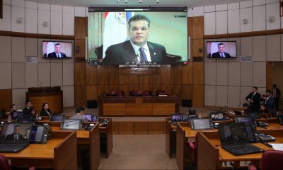 Sesión del Senado, homenaje a Robert Acevedo. Foto: Gentileza