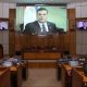 Sesión del Senado, homenaje a Robert Acevedo. Foto: Gentileza